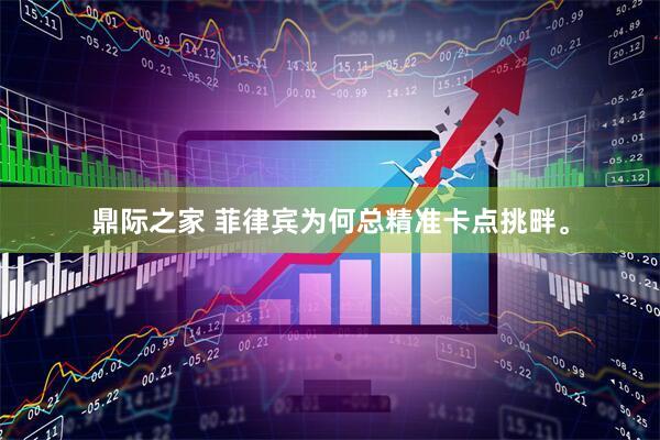 鼎际之家 菲律宾为何总精准卡点挑畔。
