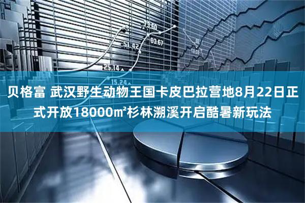 贝格富 武汉野生动物王国卡皮巴拉营地8月22日正式开放18000㎡杉林溯溪开启酷暑新玩法